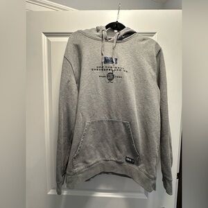 Vans Men's After Dark Pullover Hoodie is a cozy fleece sweatshirt, pocket, logo